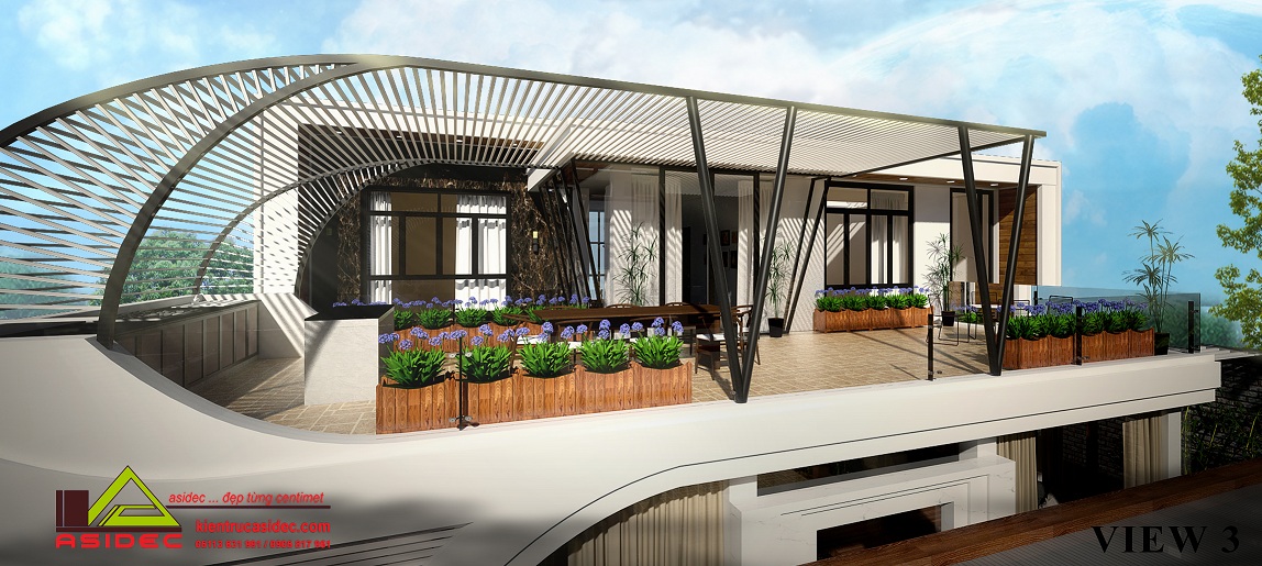 BIỆT THỰ SINH THÁI NHÀ ANH LÃNG